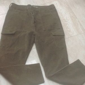 Brand new green corduroy jeans